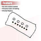 Set of 1 Auto Engine Valve Cover Gasket for Honda CR-V (1997–2001) 12341-PR4-A00