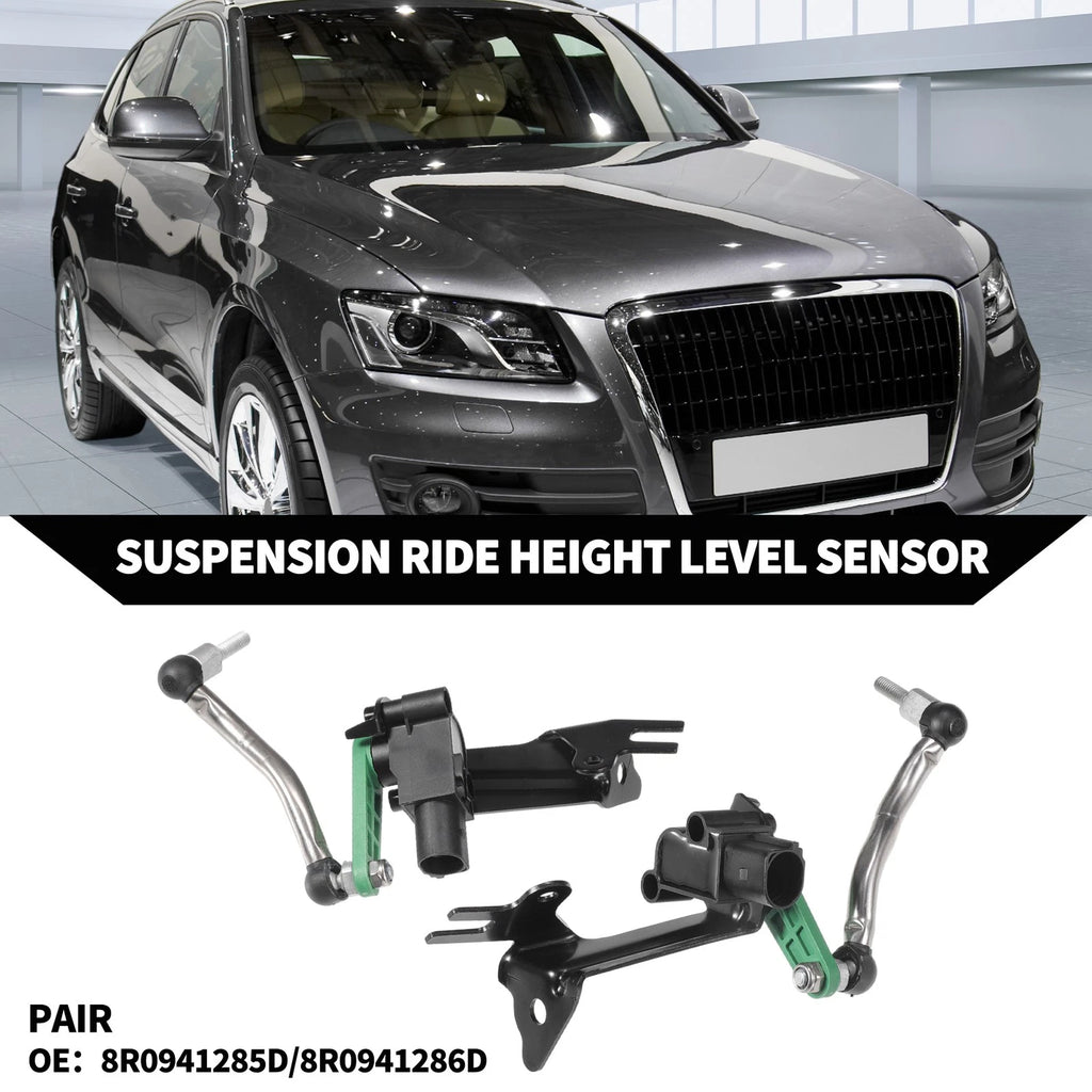 Set of 2 Suspension Ride Height Level Sensors for Audi Q5 (2009–2017)