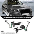 Set of 2 Suspension Ride Height Level Sensors for Audi Q5 (2009–2017)