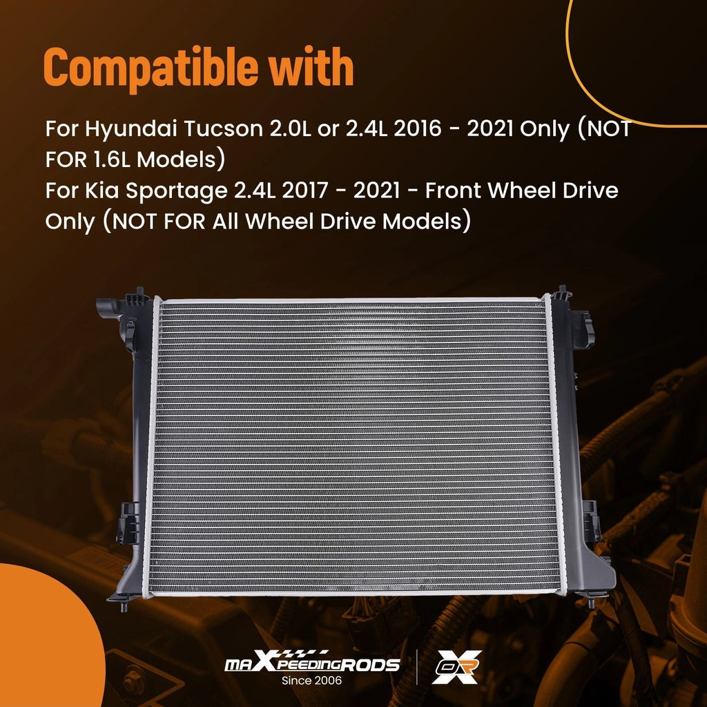 Coolant Radiator for Hyundai Tucson (2016-2021)