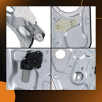 Power Window Mechanism Kit for Hyundai Sonata (2006–2010) Rear Left