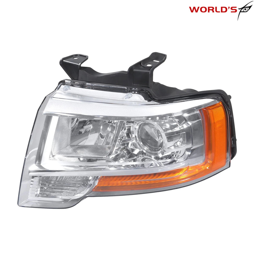 Halogen Projector Headlight for Ford Expedition (2015–2017) Chrome Left