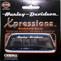 Front Window Decal Sticker for Harley Davidson Motorcycle (All Years)