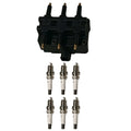 Set of 6 Ignition Coils & Iridium Platinum Spark Plugs for Dodge Ram 2500