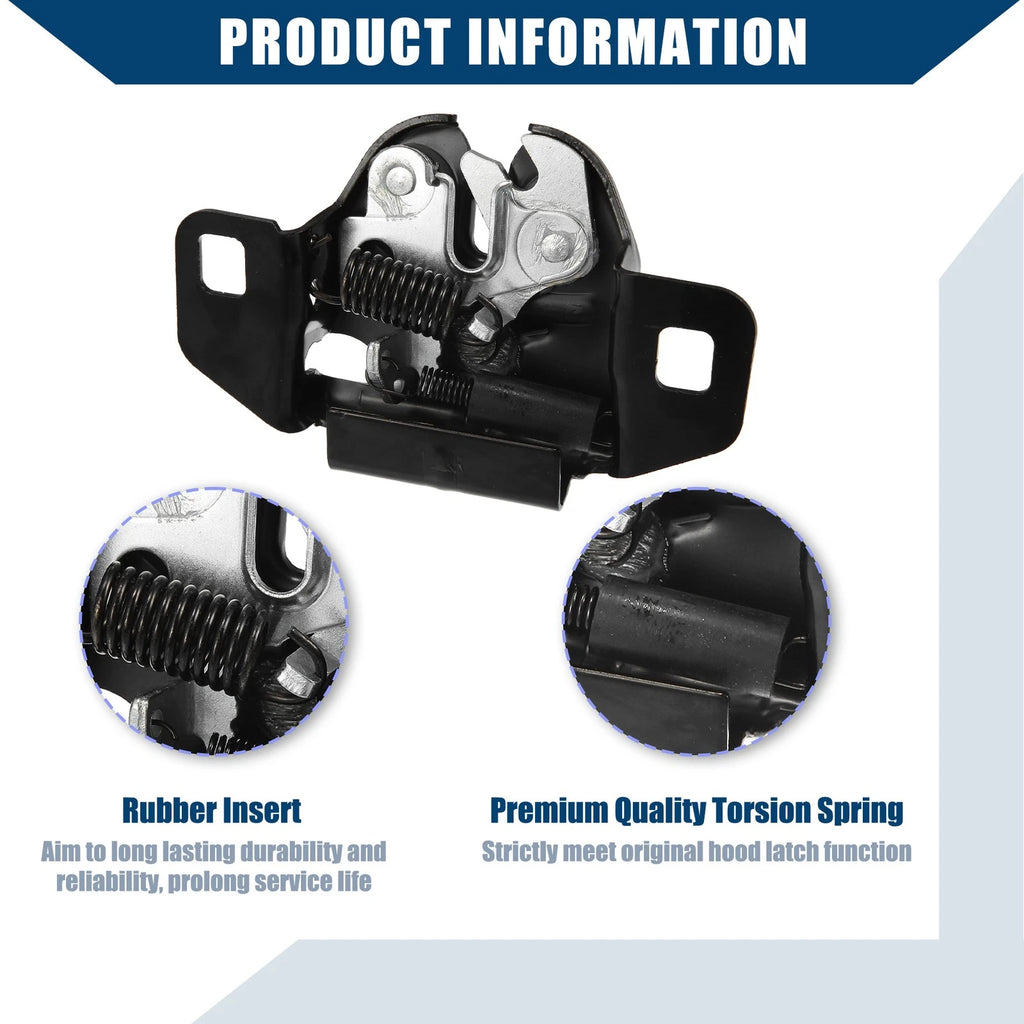 Hood Latch Lock Assembly for Dodge Ram 1500 2500 3500 (No. 55255451AC)