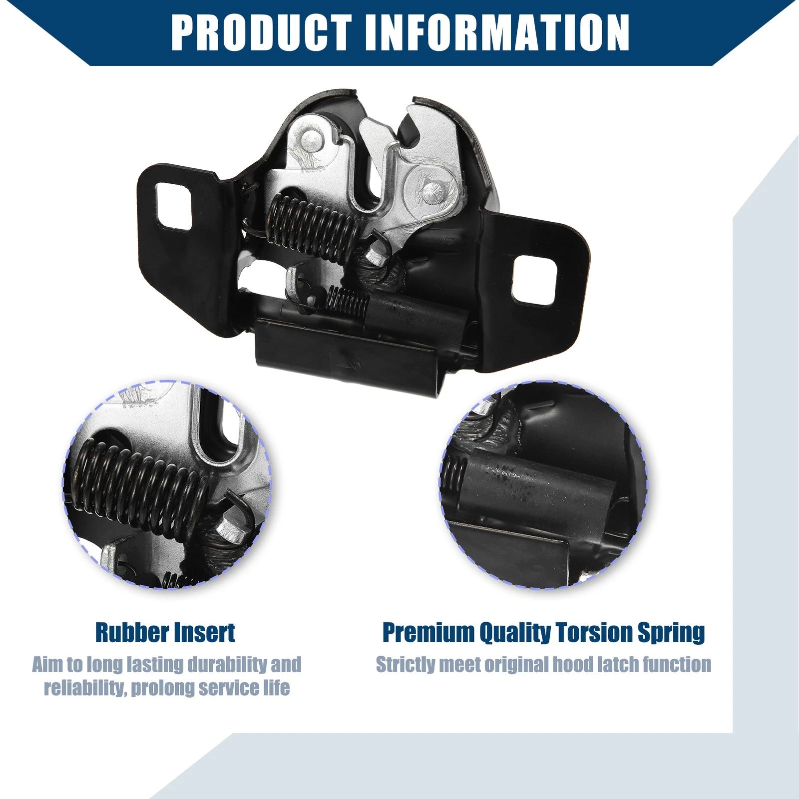 Hood Latch Lock Assembly for Dodge Ram 1500 2500 3500 (No. 55255451AC)