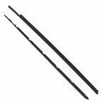 Set of 4 Window Moulding for Toyota Land Cruiser FJ80 (1990–1998)