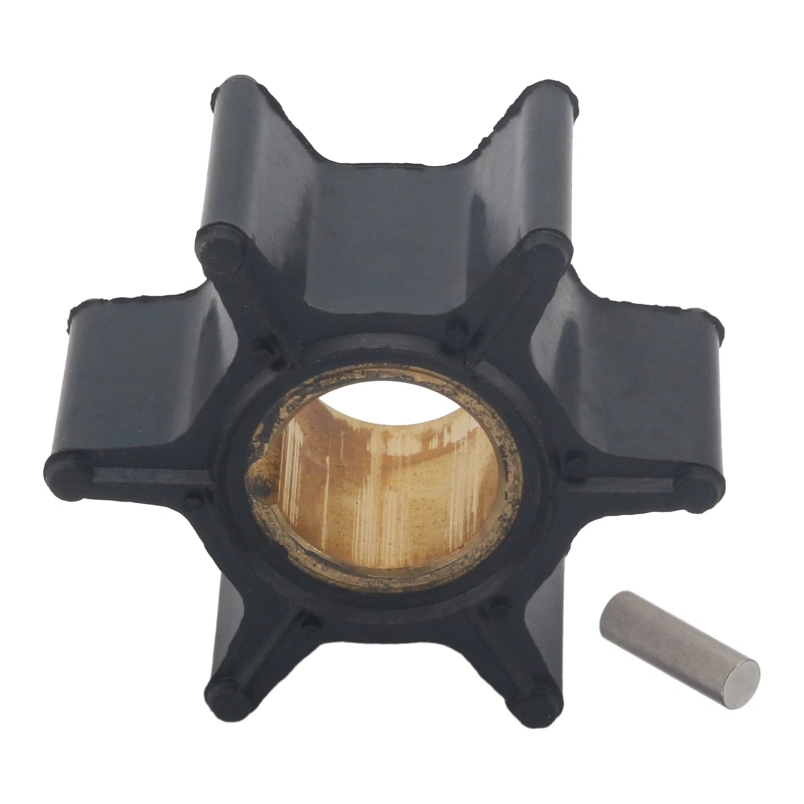 Outboard Water Pump Impeller & Pin for Evinrude Johnson 8-15 HP