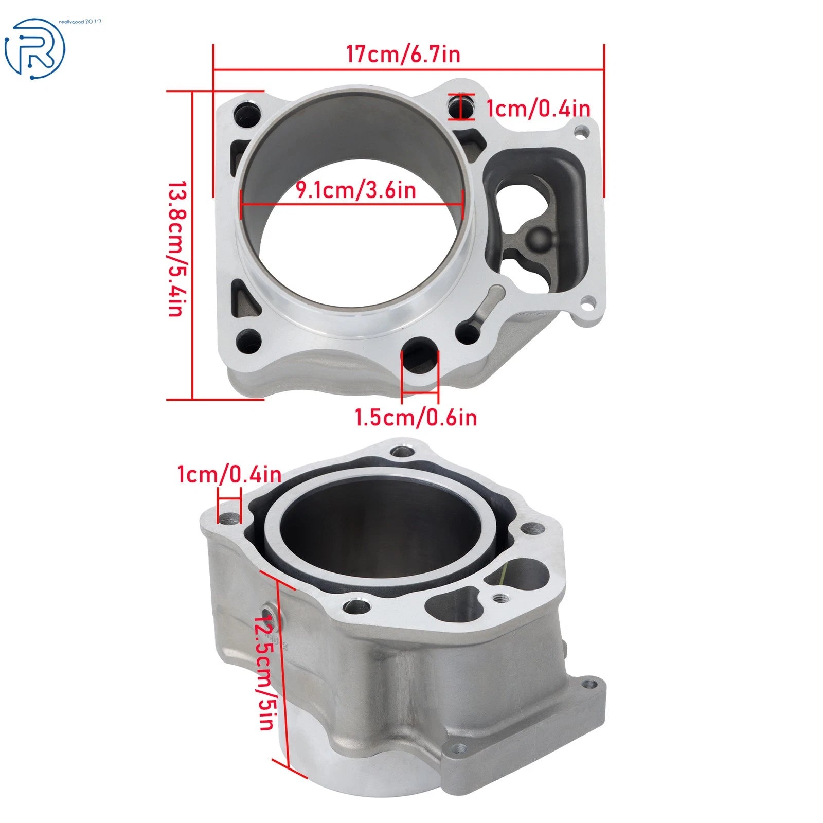 Cylinder Head and Sleeve for Honda TRX500 (2009-2024)