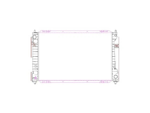 Radiator for Mazda Tribute (2008–2011) NS725MS