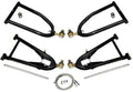 Set of 2 Lonestar LSR DC-4 +3" A-Arms & Streamline Brake Lines for Honda TRX250R (1986–1989)