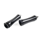 1" Motorcycle Spike Handlebar Grips for Harley & Kawasaki