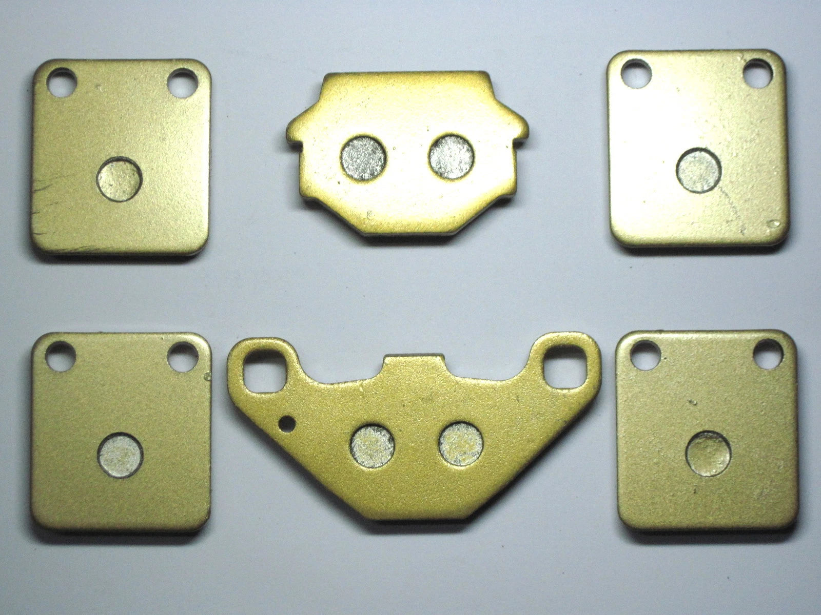 Set of 12 Front Rear Brake Pads for Suzuki LT-A 500 (2003–2007)