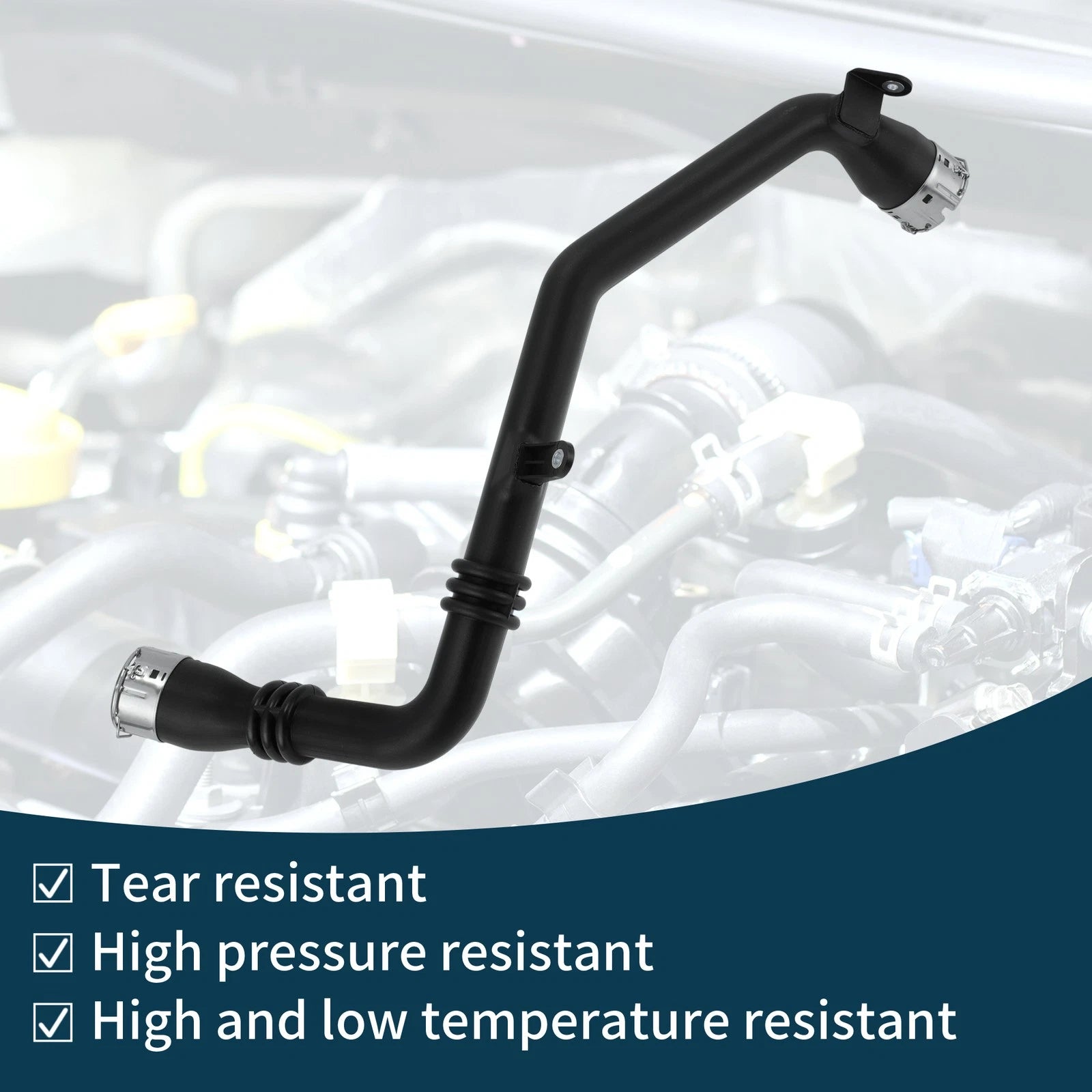 Radiator Hose for Nissan Juke (2010–2019) No. 144601KB2D Rubber Intercooler Pipe