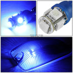 5 Pcs Smoked Housing Blue LED Cab Roof Running Light for Chevy GMC C/K (1988–2002)