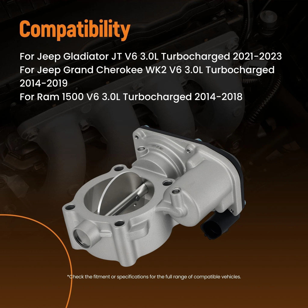 Throttle Body for Jeep Grand Cherokee, Wrangler, Ram 1500 (2014–2019) 03923B4177