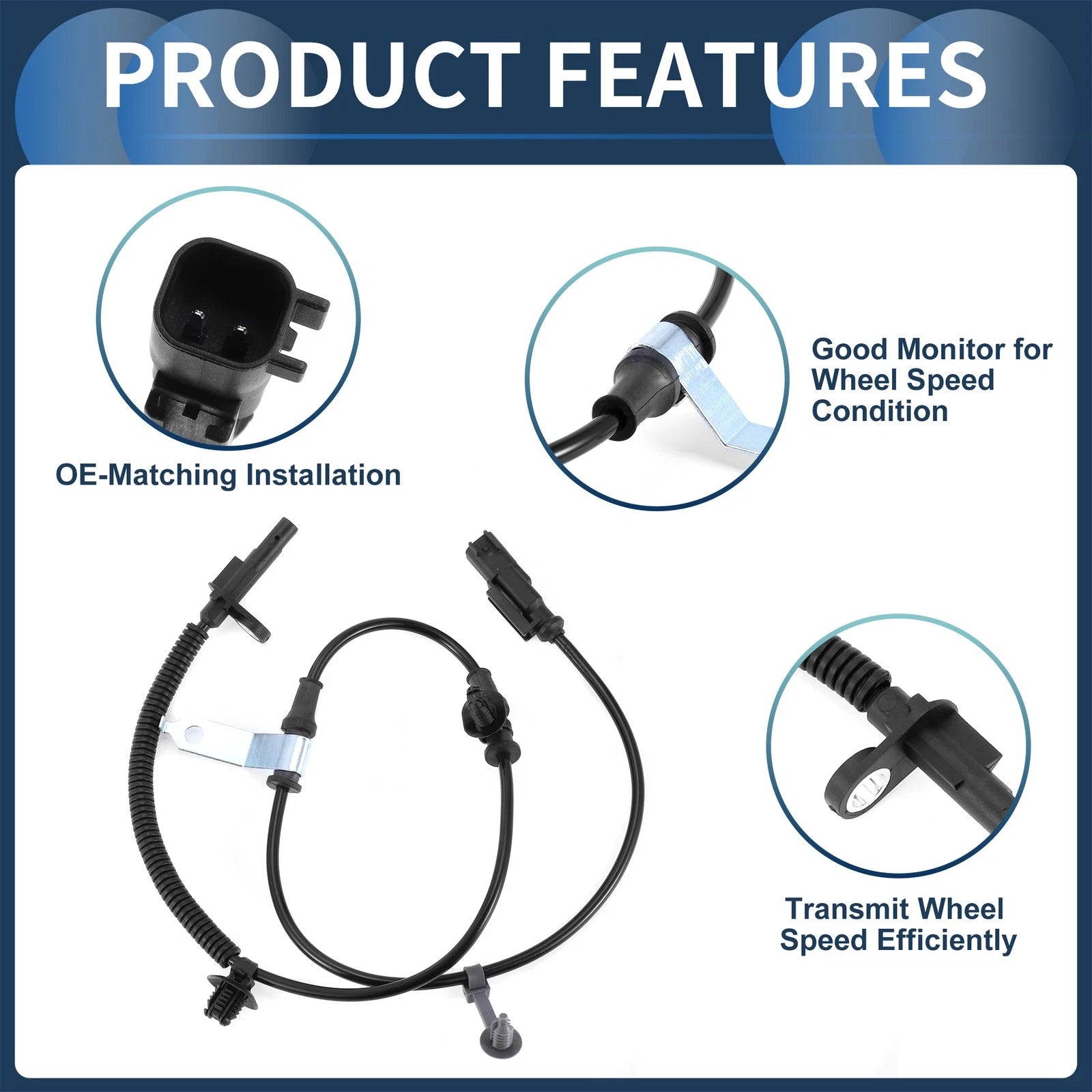ABS Wheel Speed Sensor for Ford Mustang (2015–2019) FR3Z2C205A