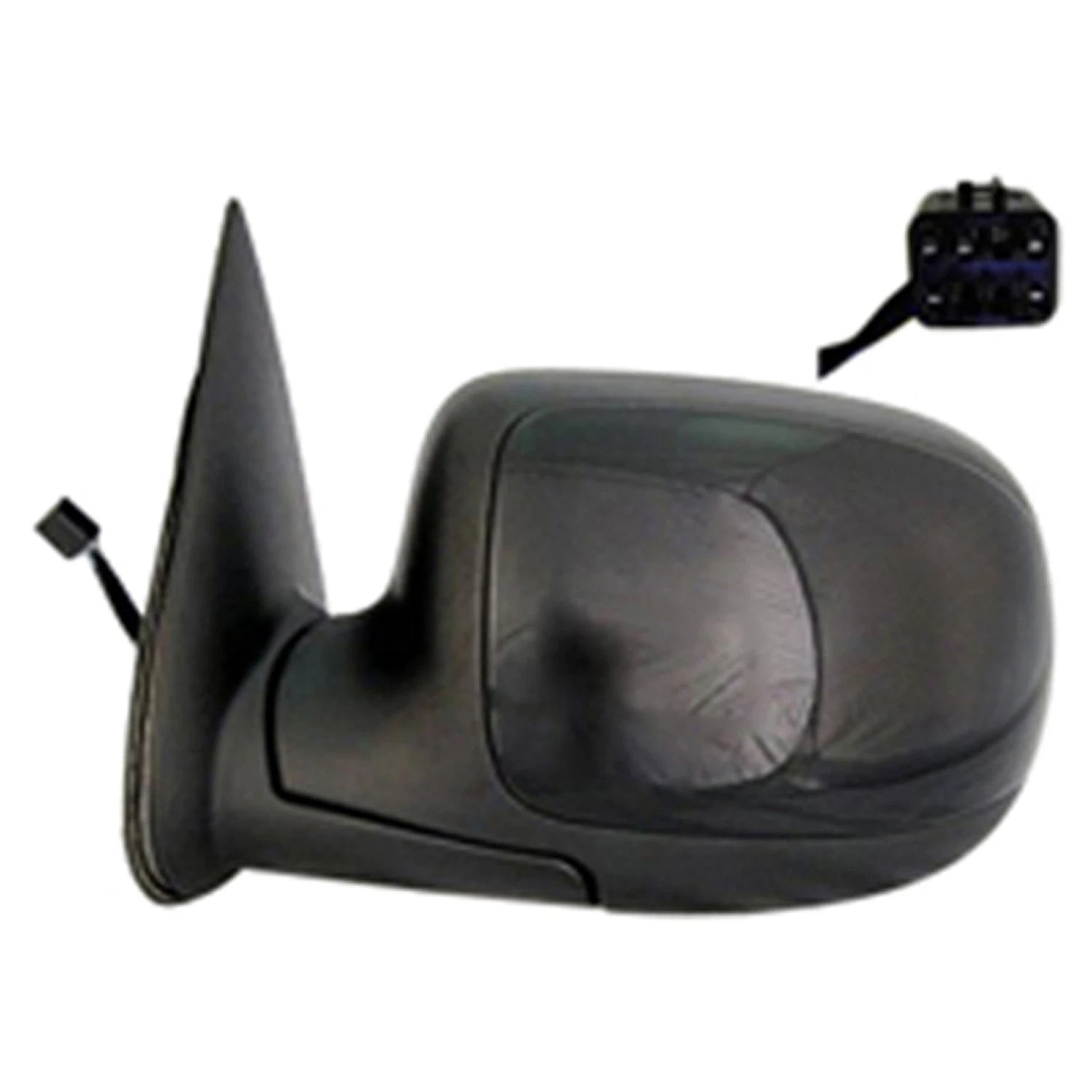 Replacement Ready to Paint Driver Side Power Door Mirror w/Heated Glass