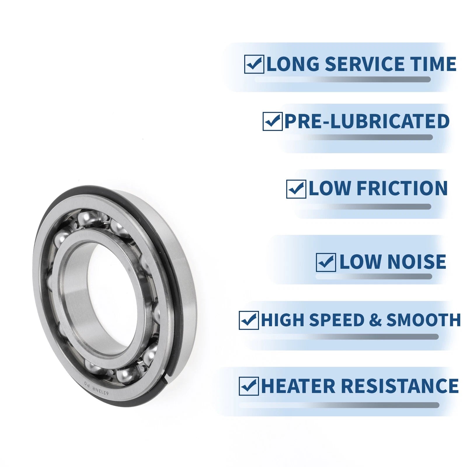 Deep Groove Ball Bearing 6213NR for Scooter Skateboard (P0 65x120x23mm)