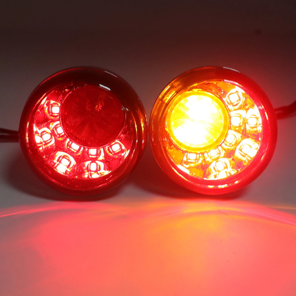 Smoke Rear LED Running Brake Turn Signal Indicator Light for Harley Softail (2018–2023)