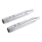 4" Slip-On Straight Mufflers Exhaust Pipe for Harley Electra Glide (2017–2025)