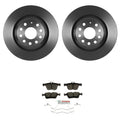 Bosch Quietcast Brake Pad & Rotor Kit for Audi Q3 RS3 TTS, VW Golf (2015–2023)