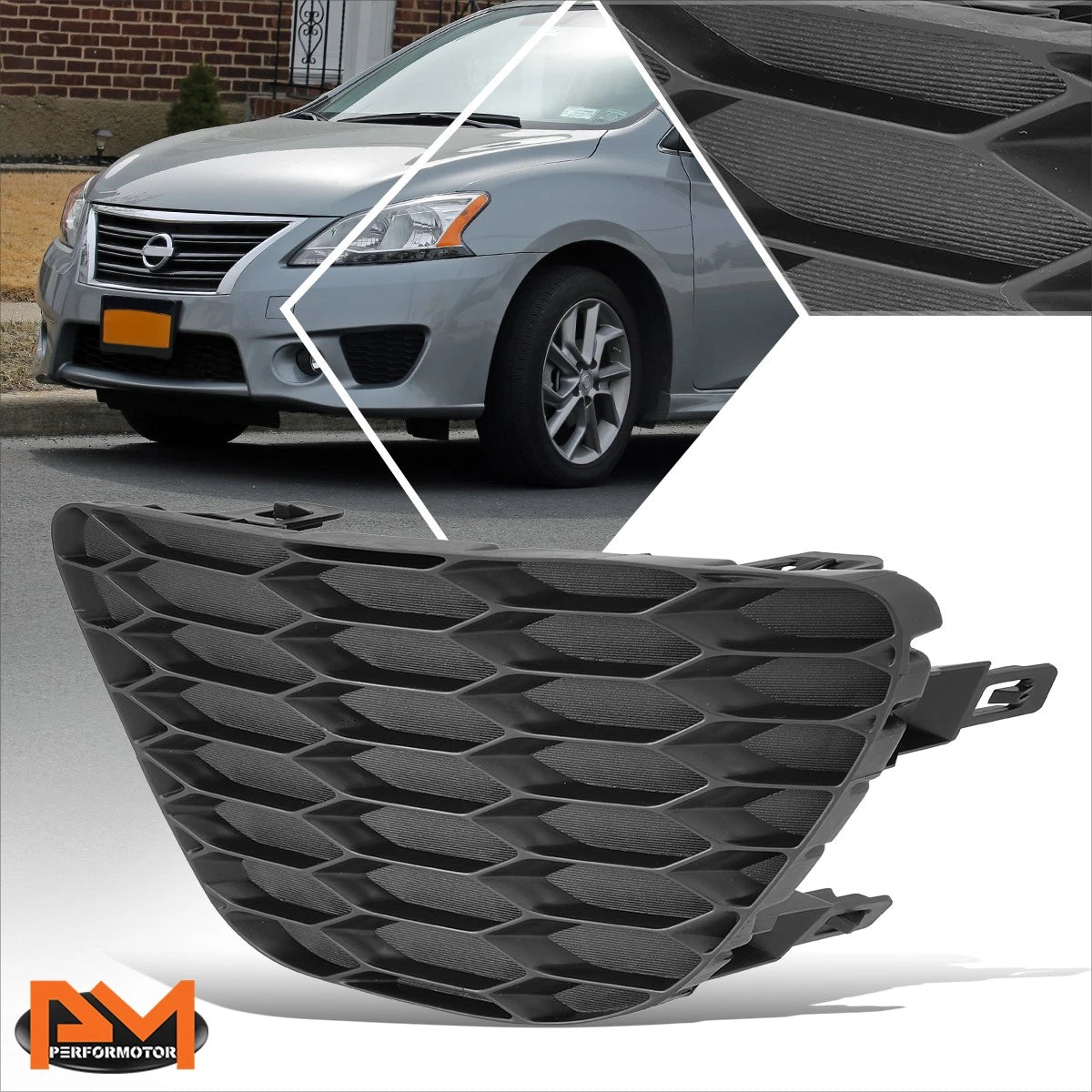 Fog Light Bezel for Nissan Sentra (2013–2015)