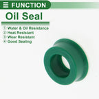 Set of 5 Oil Seal Rotary Shaft Seal 8x14x6mm for Various Models