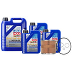 Oil Change Kit 8L Liqui Moly 5W40 Mahle for Audi ABZ 4.2L (2000–2002)
