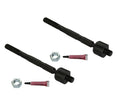 Set of 2 Inner Steering Tie Rod Ends Moog for Hyundai Accent Kia Rio (2012–2016)