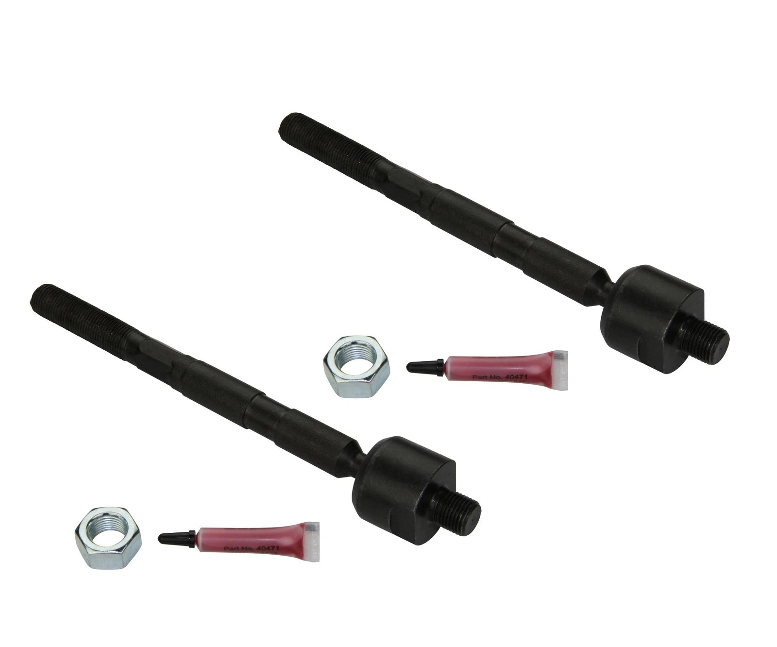Set of 2 Inner Steering Tie Rod Ends Moog for Hyundai Accent Kia Rio (2012–2016)