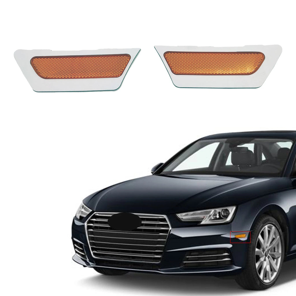 Set of 2 Corner Parking Lights for Audi A4 S4 B9 (2017–2018)