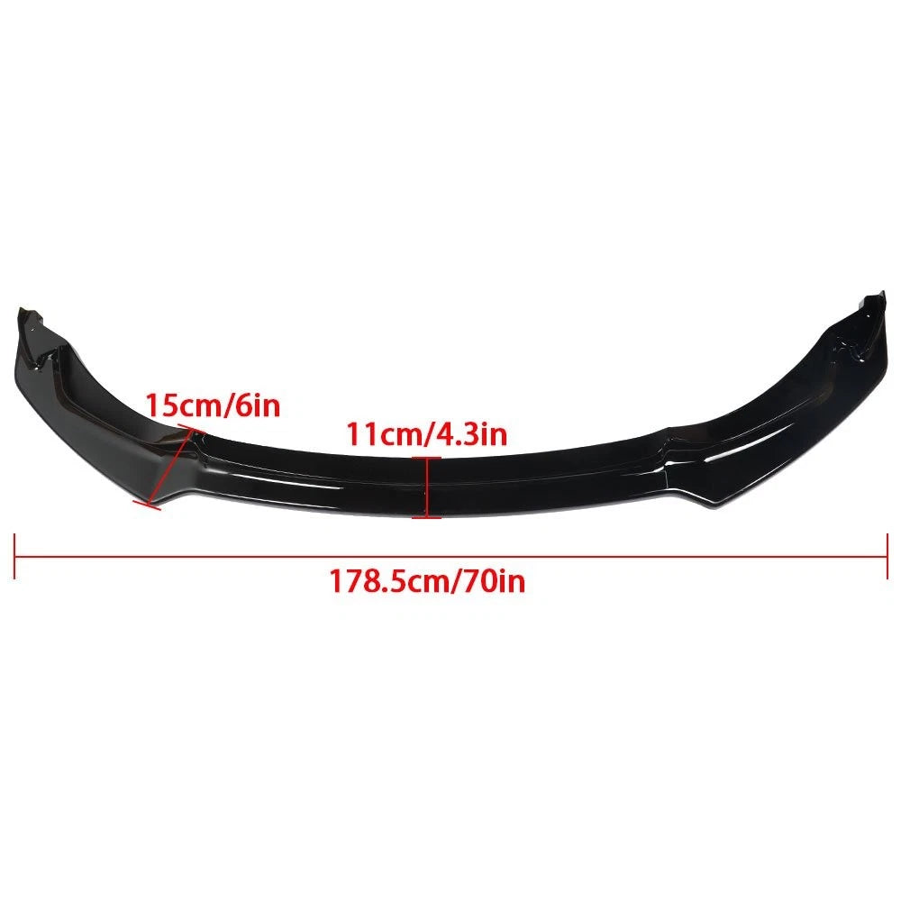 Front Bumper Lip Splitter for BMW F80 M3 F82 F83 M4 (2015–2019)
