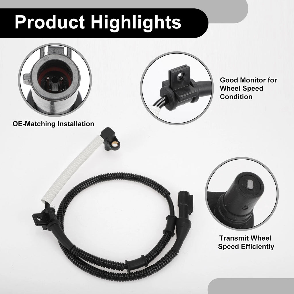 ABS Wheel Speed Sensor Kit F65Z2C204DB for Ford 