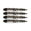 Set of 4 Diesel Fuel Injectors 51101006121 0445120202 for MAN TGA TGL TGM (2000–2023)