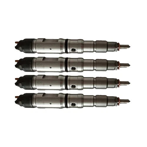 Set of 4 Diesel Fuel Injectors 51101006121 0445120202 for MAN TGA TGL TGM (2000–2023)
