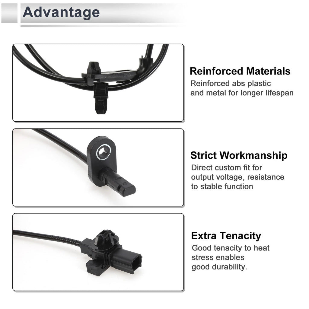 ABS Wheel Speed Sensor for Honda Civic EX LX (2016–2021) No. 57455TR0013