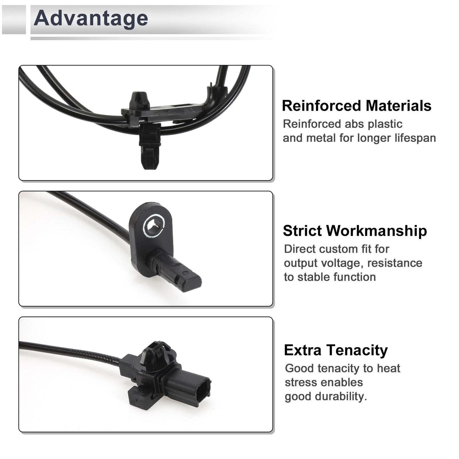ABS Wheel Speed Sensor for Honda Civic EX LX (2016–2021) No. 57455TR0013