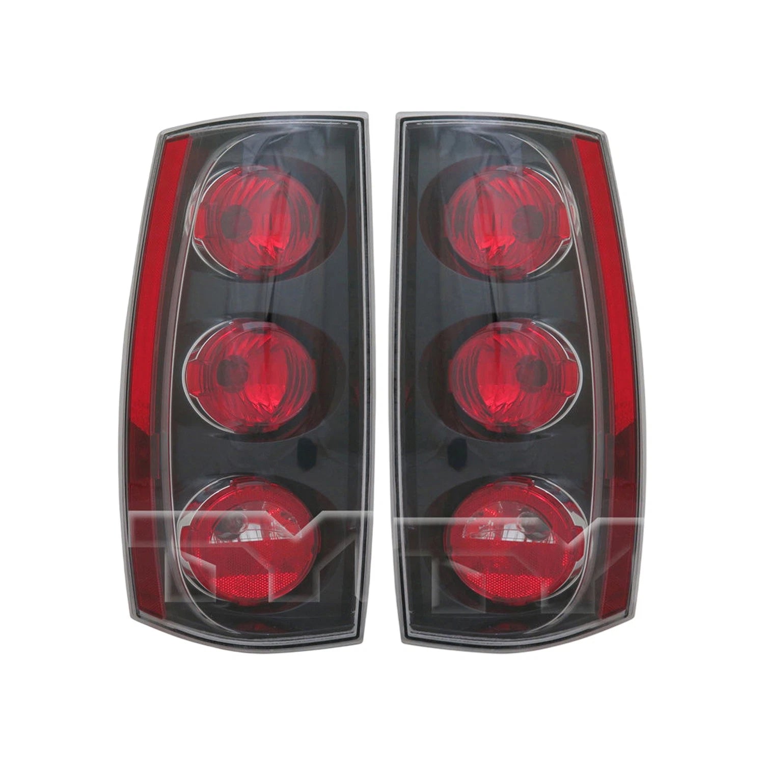 Set of 2 TYC Tail Light Lamp Assemblies for Yukon XL 1500 Denali (2007–2011)