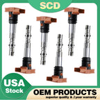 6X Ignition Coils for Audi A4/A4 Quattro, A6/A6 Quattro (2002–2005) UF483