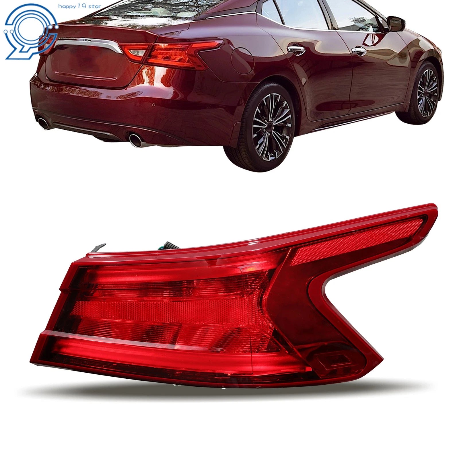 Outer Tail Light Assembly for Nissan Maxima (2016–2018) Right Halogen