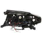 Angel-eye Projector LED Chrome Headlights for Landcruiser 200 Series(2007–2015)
