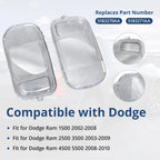Overhead Console Dome Map Light Cover Lens for Dodge Ram 1500 2500 3500 (2002–2008)