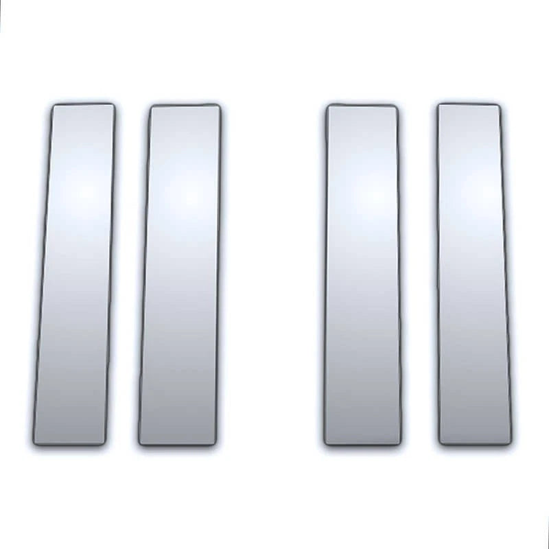4Pc Chrome Pillar Post Covers Replacement for 2007-2013 Chevy GMC Regular Cab