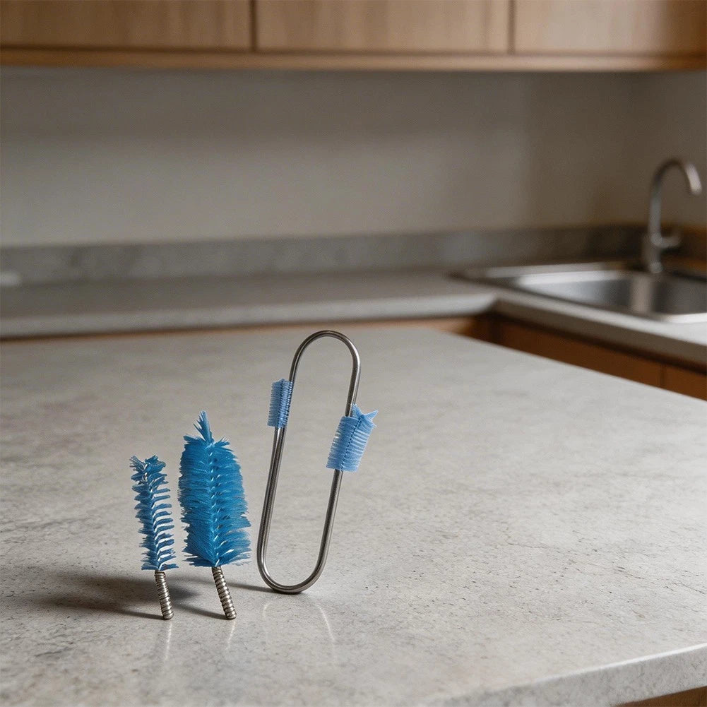 Stainless Steel Spring Cleaning Brush for Aquarium Tubing