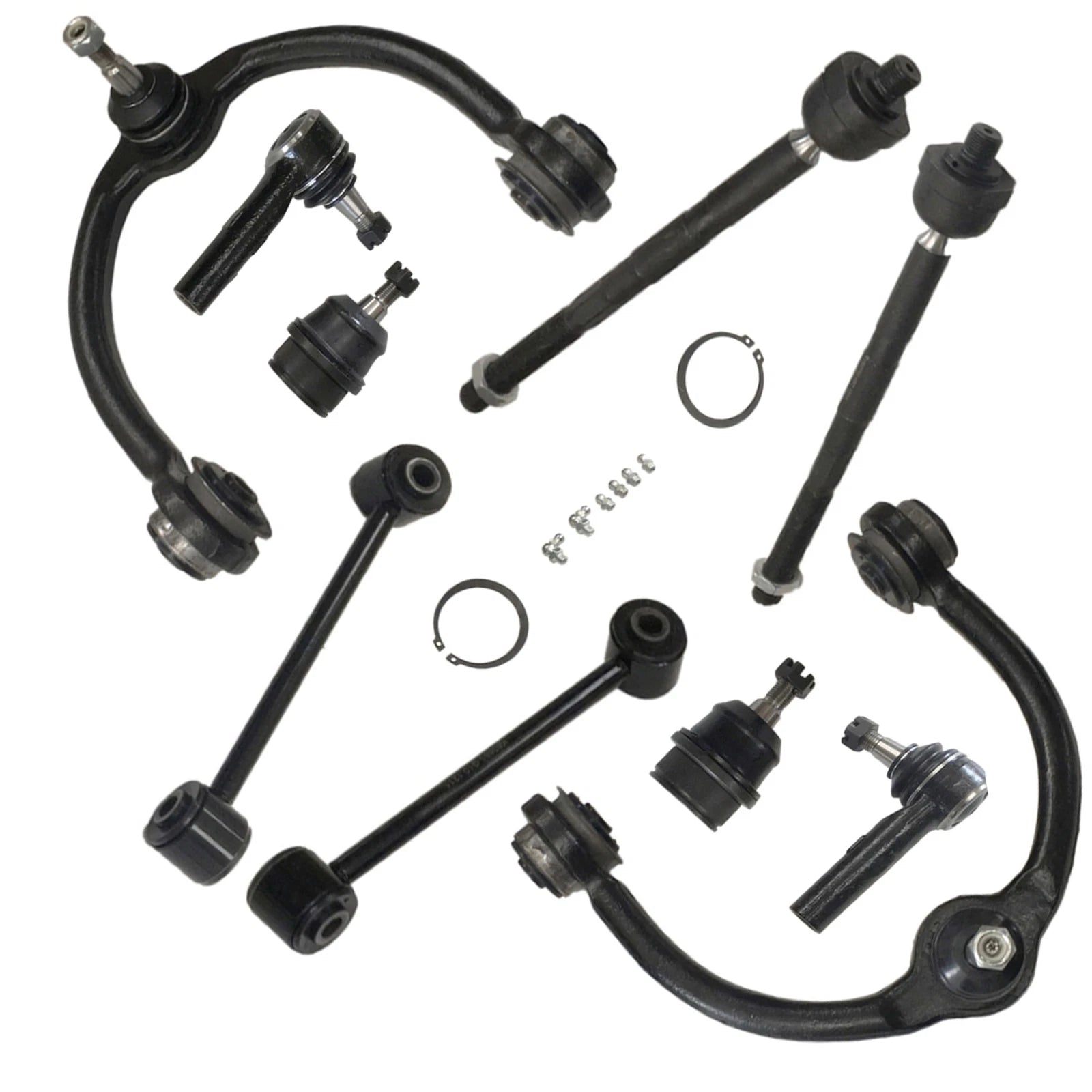 10PC Front Upper Control Arms for Jeep Grand Cherokee Commander (2005–2010)