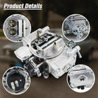4 Barrel Carburetor for Holley 4160 (600 CFM, 0-80457S)