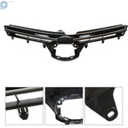 Front Upper Bumper Grille for Toyota Corolla LE XLE (2017–2019) Glossy Black