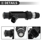 Fuel Injector for Honda Passport EX, LX 1998-2002 3.2L Black 1 x Unit