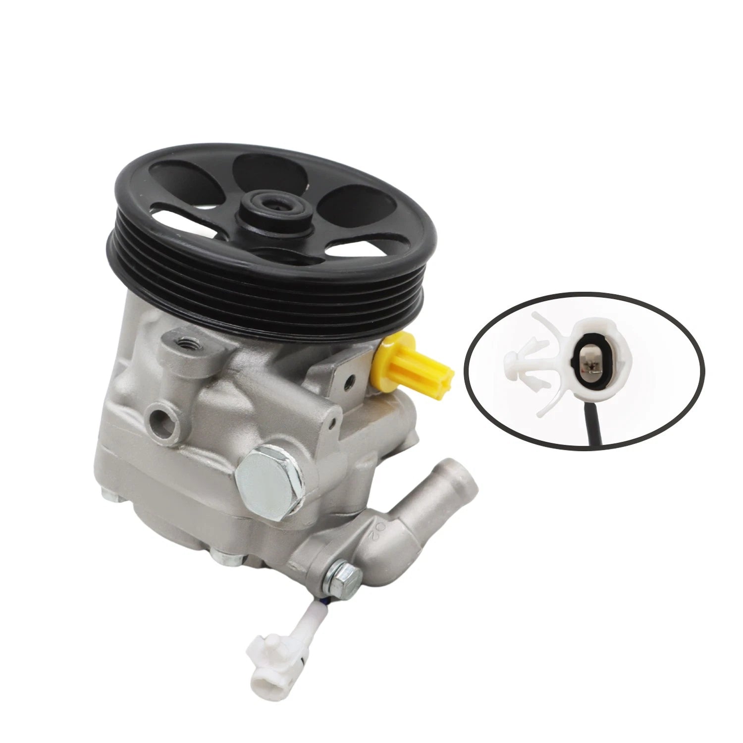 Power Steering Pump w/ Pulley for Subaru Forester (2009–2010) & Impreza (2008–2012) 2.0L 2.5L